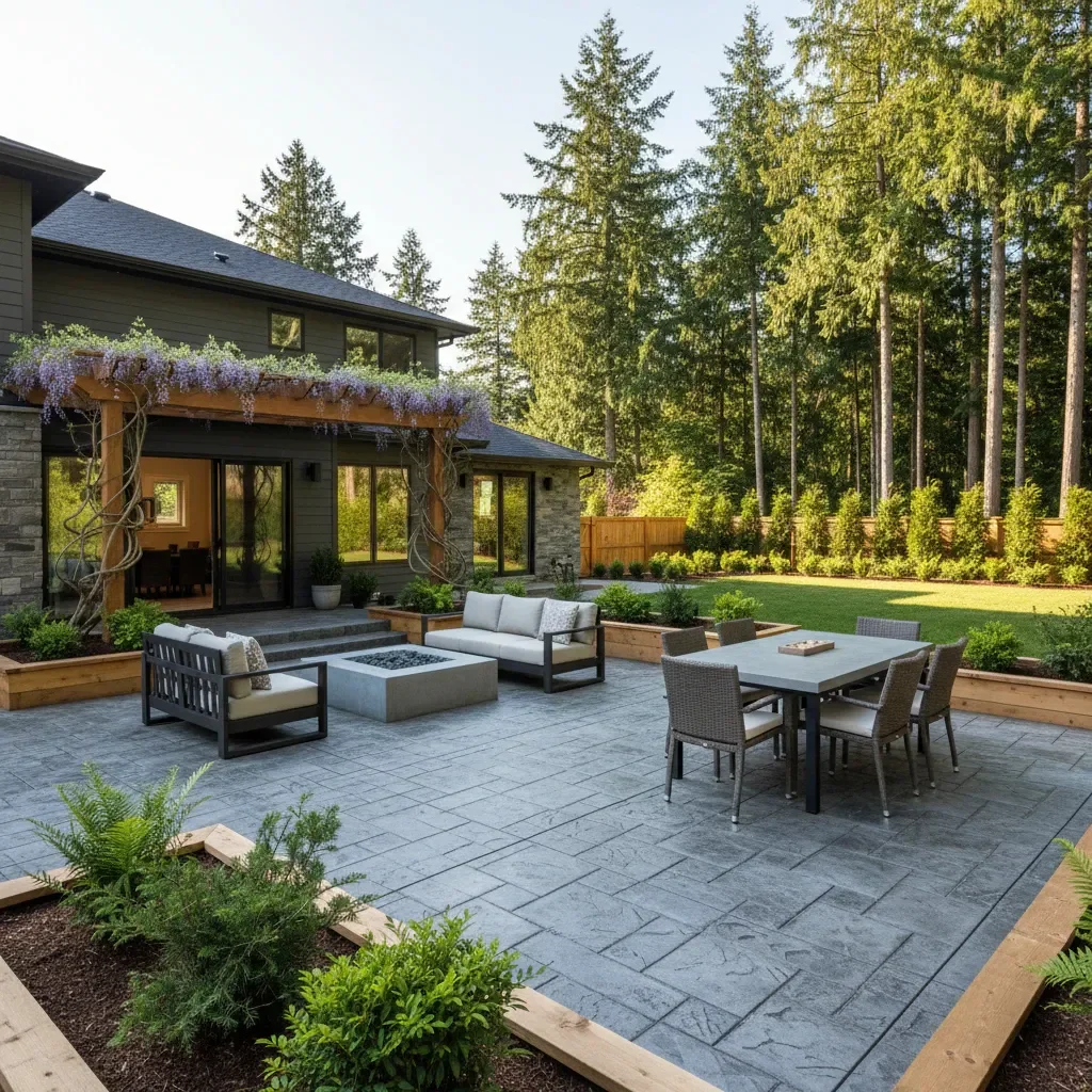 Stamped Concrete Patios
